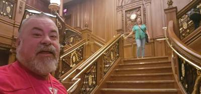 First stop in Branson today was the Titanic Museum.  Not bad but not as big of a production as the one in Belfast.  Good
