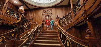 First stop in Branson today was the Titanic Museum.  Not bad but not as big of a production as the one in Belfast.  Good