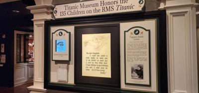 First stop in Branson today was the Titanic Museum.  Not bad but not as big of a production as the one in Belfast.  Good