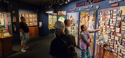 First stop in Branson today was the Titanic Museum.  Not bad but not as big of a production as the one in Belfast.  Good