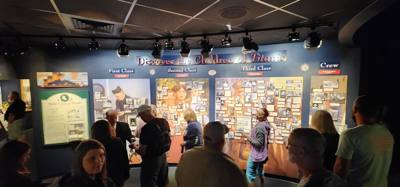 First stop in Branson today was the Titanic Museum.  Not bad but not as big of a production as the one in Belfast.  Good