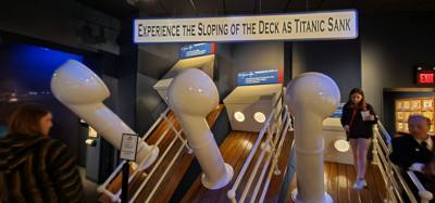 First stop in Branson today was the Titanic Museum.  Not bad but not as big of a production as the one in Belfast.  Good