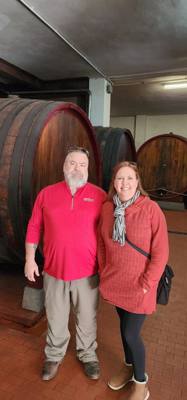 Visited the Fattoria del Teso winery.  Learned a little.  Ate a little.  Drank a little.  Great little stop and beautifu