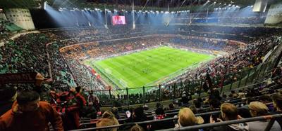 I mean how many chances will we get to see an AC Milan game in our life?  It had to be done and Julie made it happen.