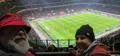 I mean how many chances will we get to see an AC Milan game in our life?  It had to be done and Julie made it happen.