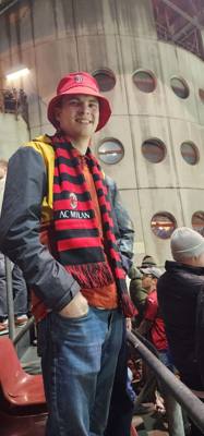 I mean how many chances will we get to see an AC Milan game in our life?  It had to be done and Julie made it happen.