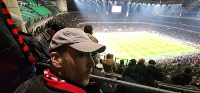 I mean how many chances will we get to see an AC Milan game in our life?  It had to be done and Julie made it happen.