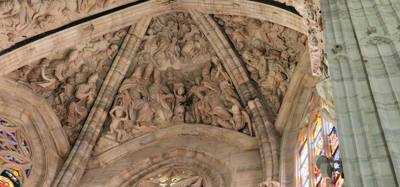 I can't accurately explain the awe when you walk out of the subway at Duomo di Milano.  It's ornate and massive and when