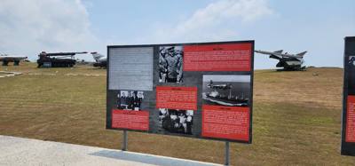 This was a surprise on our driving tour today.  A Cuban Missile Crisis display.  This is their account if what occured. 