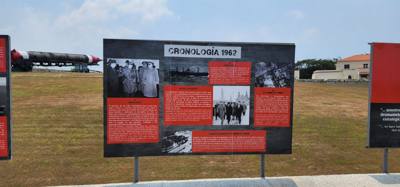 This was a surprise on our driving tour today.  A Cuban Missile Crisis display.  This is their account if what occured. 