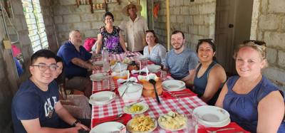 Day trip to Vinales. Got to hang out with some very cool and hard working farmers. Myself and another gal got dehydrat