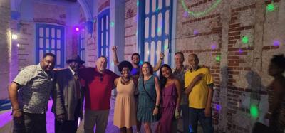 Buena Vista Social Club experience.  Lots of musical taken on that stage. Met some great people.  Fun night iof entertai
