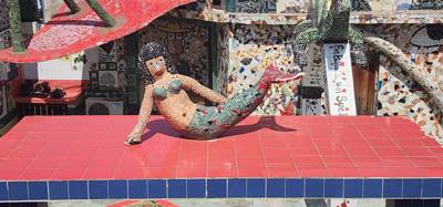 First visit this morning was to an art district called Fusterlandia.  They wanted to call it something fun like Disneyla