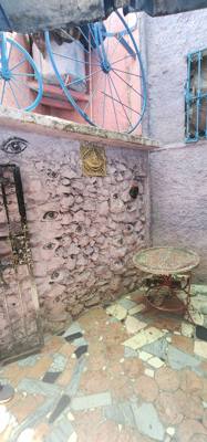 Next on the art day visits was an area with afro-cuban art.  Much inspired by the Cuban version of Santeria.  Very inter