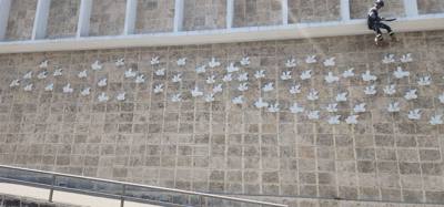 Last stop on the art train today was to Museo Nacional de Bellas Artes.  Our guide wanted to make sure we got all of the