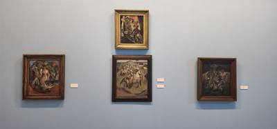 Last stop on the art train today was to Museo Nacional de Bellas Artes.  Our guide wanted to make sure we got all of the