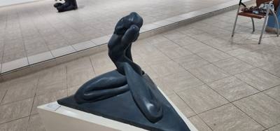 Last stop on the art train today was to Museo Nacional de Bellas Artes.  Our guide wanted to make sure we got all of the