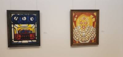 Last stop on the art train today was to Museo Nacional de Bellas Artes.  Our guide wanted to make sure we got all of the
