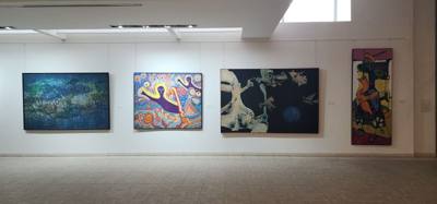 Last stop on the art train today was to Museo Nacional de Bellas Artes.  Our guide wanted to make sure we got all of the