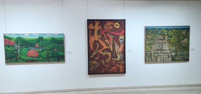 Last stop on the art train today was to Museo Nacional de Bellas Artes.  Our guide wanted to make sure we got all of the
