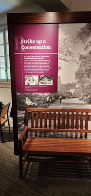 Fordyce Bathhouse Museum.  We're going to do a bathhouse on Sunday but for now we're learning about the history and expe