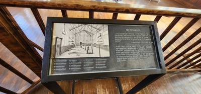 Fordyce Bathhouse Museum.  We're going to do a bathhouse on Sunday but for now we're learning about the history and expe