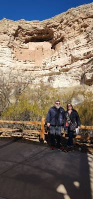 First stop of our visit to Arizona sites today... Montezuma Castle.