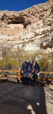 First stop of our visit to Arizona sites today... Montezuma Castle.