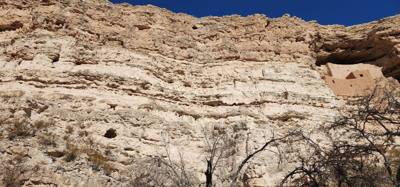 First stop of our visit to Arizona sites today... Montezuma Castle.