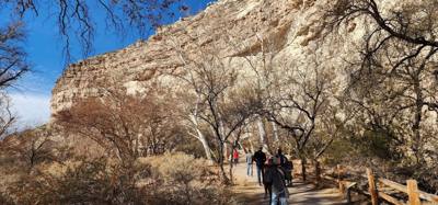 First stop of our visit to Arizona sites today... Montezuma Castle.