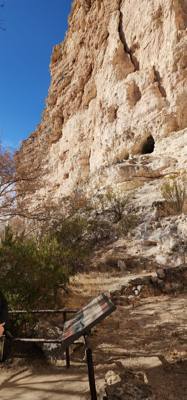 First stop of our visit to Arizona sites today... Montezuma Castle.