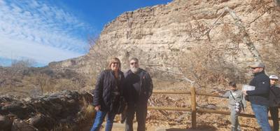 First stop of our visit to Arizona sites today... Montezuma Castle.