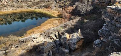 Second stop today on the discover Arizona train... Montezuma's Well.