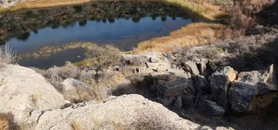 Second stop today on the discover Arizona train... Montezuma's Well.