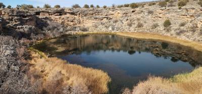 Second stop today on the discover Arizona train... Montezuma's Well.