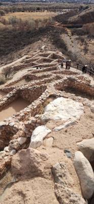 Last excursion of the day...Tuzigoot Ruins.