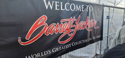 Barrett-Jackson Auction for most of today.  Crazy beautiful cars.  We could have sat there watching another few hours.