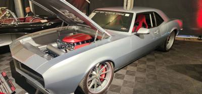 Barrett-Jackson Auction for most of today.  Crazy beautiful cars.  We could have sat there watching another few hours.