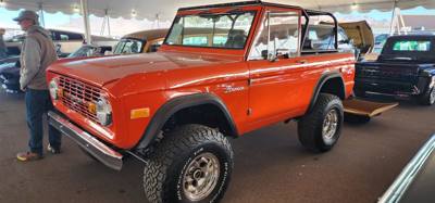 Barrett-Jackson Auction for most of today.  Crazy beautiful cars.  We could have sat there watching another few hours.