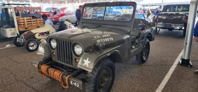 Barrett-Jackson Auction for most of today.  Crazy beautiful cars.  We could have sat there watching another few hours.