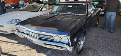 Barrett-Jackson Auction for most of today.  Crazy beautiful cars.  We could have sat there watching another few hours.