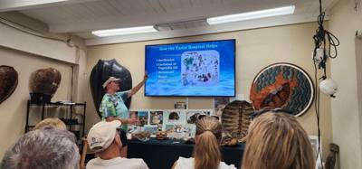 First stop on our first full day in the Florida Keys.  The Turtle Hospital.  Get to learn a thing or two, experience som