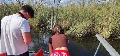First stop today... Coopertown Airboat Tours.  Fun stuff!