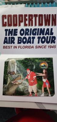 Second stop today... Gator Park.