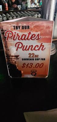 At the request of one of my CVMA brothers Linnea and I hit this place for a pirate punch, to touch the Client Eastwood b