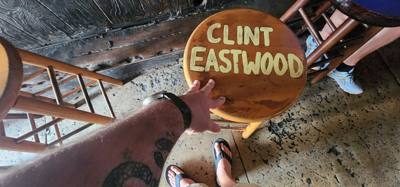 At the request of one of my CVMA brothers Linnea and I hit this place for a pirate punch, to touch the Client Eastwood b
