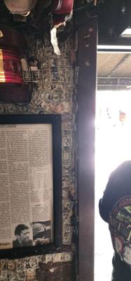 At the request of one of my CVMA brothers Linnea and I hit this place for a pirate punch, to touch the Client Eastwood b