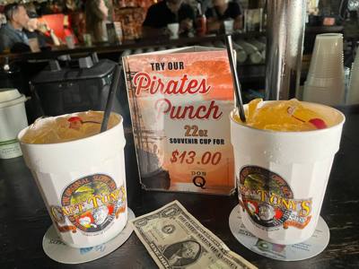 At the request of one of my CVMA brothers Linnea and I hit this place for a pirate punch, to touch the Client Eastwood b