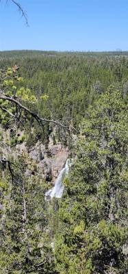 Beautiful falls and the Grand Canyon of Yellowstone.