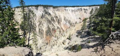Beautiful falls and the Grand Canyon of Yellowstone.